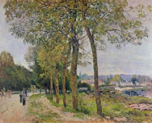 Die Seine bei Marly, 1876